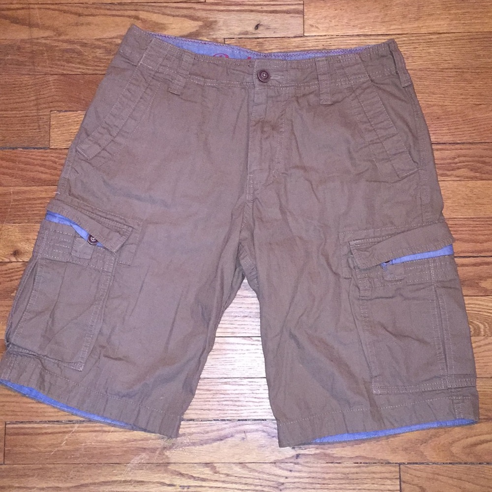 Red Camel Cargo Shorts